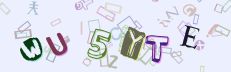 This is a captcha-picture. It is used to prevent mass-access by robots. (see: www.captcha.net)